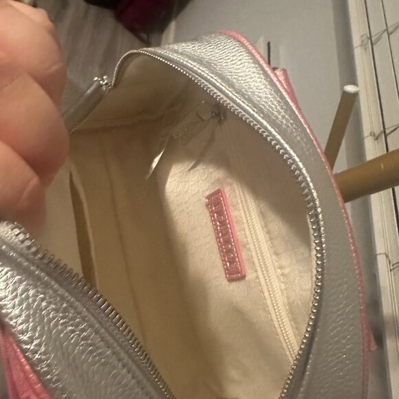 Fiorucci Logo Bowling Bag Blue - Picture 8 of 10